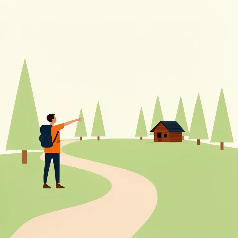 nearby