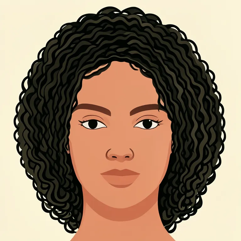curly