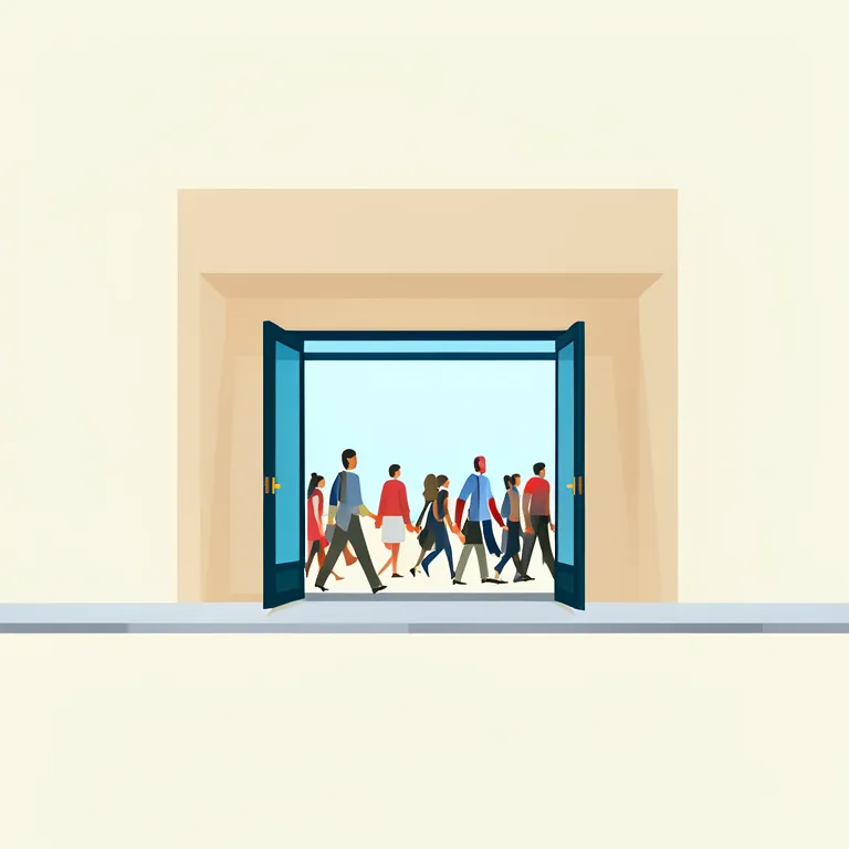 entrance